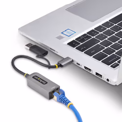 StarTech.com USB-C to Ethernet Adapter with USB-A Dongle, 10/100/1000Mbps, USB 3.0 to Gigabit Ethernet Network Adapter, 6in/15cm Attached Cable, USB GbE Adapter - Additional view 8