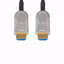 StarTech.com 100ft (30.4m) HDMI 2.1 Hybrid Active Optical Cable (AOC), CMP, Plenum Rated, 8K Ultra High Speed HDMI 2.1/2.0 Fiber Optic Cable, 48Gbps, 8K 60Hz/4K 120Hz, HDR10+/FRL/TMDS/eARC - Additional view 4