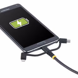 StarTech.com 3.3ft (1m) Rugged USB Multi Charging Cable, USB to Lightning/Micro-USB/Type-C, Apple MFi Certified, Aramid Jacket, Universal 3-in-1 USB Charger Cord for iPhone/iPad/Android - Additional view 7