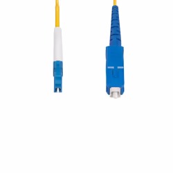 StarTech.com 5m (16.4ft) LC to SC (UPC) OS2 Single Mode Simplex Fiber Optic Cable, 9/125µm, 40G/100G, Bend Insensitive, Low Insertion Loss - LSZH Fiber Jumper Cord - Additional view 6