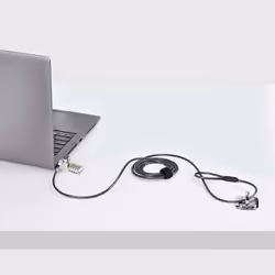StarTech.com 10-Pack Dual-Access Laptop Lock, 6.5ft (2m) Keyed Alike and Combination Security Cable Lock for K-Slot Devices, Computer Anti-Theft Steel Cable - Additional view 7