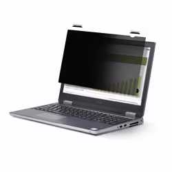 StarTech.com 13.3-inch 16:9 Flip-Up Privacy Screen with Touch, Anti-Glare Blue Light Filter, Laptop Monitor Screen Protector, ...