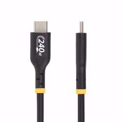 StarTech.com 1m USB-C Charging Cable, USB-IF Certified USB C Cable, 240W PD EPR, USB 2.0 Type-C Laptop Charger Cord, USB-C Data Transfer Cable, TPE Jacket, M/M
