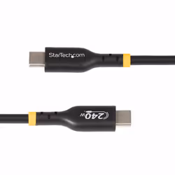 StarTech.com 1m USB-C Charging Cable, USB-IF Certified USB C Cable, 240W PD EPR, USB 2.0 Type-C Laptop Charger Cord, USB-C Data Transfer Cable, TPE Jacket, M/M - Additional view 4