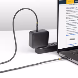 StarTech.com 3m USB-C Charging Cable, USB-IF Certified USB C Cable, 240W PD EPR, USB 2.0 Type-C Laptop Charger Cord, USB-C Data Transfer Cable, TPE Jacket, M/M - Additional view 6