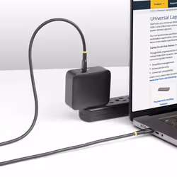 StarTech.com 4m USB-C Charging Cable, USB-IF Certified USB C Cable, 240W PD EPR, USB 2.0 Type-C Laptop Charger Cord, USB-C Data Transfer Cable, TPE Jacket, M/M - Additional view 6