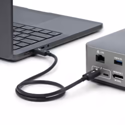StarTech.com 2.6ft (80cm) Thunderbolt 5 Cable, 80Gbps/Up to 120Gbps, 240W PD, 8K 60Hz, Certified Thunderbolt Cable - Compatible w/Thunderbolt 4/USB4/USB-C - Additional view 6