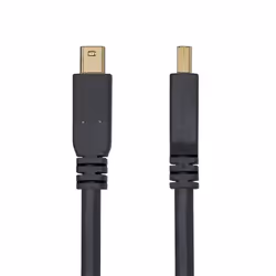 StarTech.com 10ft (3m) Mini DisplayPort to DisplayPort 1.4 Cable - 8K 60Hz/4K 120Hz HBR3 HDR, UHD mDP to DP 1.4 Cord, Slim (34 AWG) Ultra HD Monitor/Video Cable