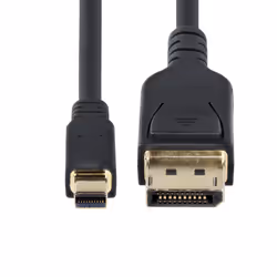 StarTech.com 10ft (3m) Mini DisplayPort to DisplayPort 1.4 Cable - 8K 60Hz/4K 120Hz HBR3 HDR, UHD mDP to DP 1.4 Cord, Slim (34 AWG) Ultra HD Monitor/Video Cable - Additional view 7