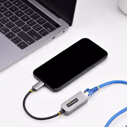 StarTech.com 2.5GbE USB-C to Ethernet Adapter, NBASE-T NIC, USB 3.0 Type-C 2.5/1G Multi Speed Network, Thunderbolt Compatible, Windows & Mac - Additional view 7