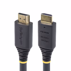 StarTech.com 5m (16.4ft) Premium Certified High Speed HDMI Cable, 4K 60Hz/1440p 144Hz, HDR10/HDCP 2.2/ARC, 18Gbps, UHD HDMI 2 ...