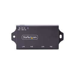 StarTech.com 2-Port Gigabit Midspan PoE+ Injector, 10/100/1000Mbps, PoE+ (802.3af/at), 30W, 1Gbps Ethernet, Wall Mountable, Unmanaged Inline Power Over Ethernet - Additional view 5