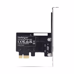 StarTech.com 1-Port 5G Gigabit PCIe Network Adapter Card, 5G/2.5G/1G/100M/10M PCI Express LAN Card, Realtek RTL8126, Windows and Linux, TAA Compliant - Additional view 6