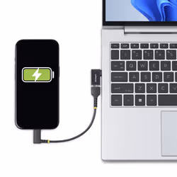 StarTech.com Right Angled USB-C to USB-A Adapter, USB 5Gbps, Compact USB-C Male to USB-A Female Adapter, Metal Housing, M/F - Additional view 6