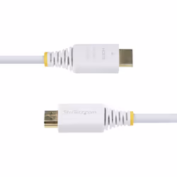 StarTech.com 6ft (1.8m) Premium Certified High Speed HDMI Cable, 4K 60Hz/1440p 144Hz, HDR10/HDCP 2.2/ARC, 18Gbps, UHD HDMI 2.0 Cord for TV/Monitor/Display, TPE Jacket, White - Additional view 4