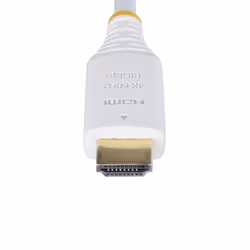 StarTech.com 6ft (1.8m) Premium Certified High Speed HDMI Cable, 4K 60Hz/1440p 144Hz, HDR10/HDCP 2.2/ARC, 18Gbps, UHD HDMI 2.0 Cord for TV/Monitor/Display, TPE Jacket, White - Additional view 5