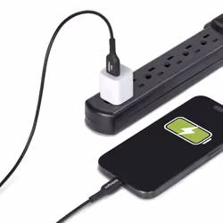 StarTech.com 6.6ft (2m) USB-A to USB-C Charging Cable, Charge & Sync, 3A, USB 2.0, TPE Jacket - Black USB Charging Cord - Additional view 7