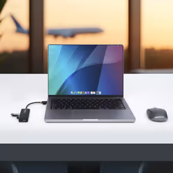 StarTech.com 4-Port USB-C Hub, 5Gbps, USB-C to 4x USB-A, Bus Powered, Small Travel Mini Hub, Multi-Port USB 3.0 Splitter, Portable Hub, Overcurrent Protection - Additional view 7