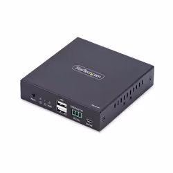 StarTech.com HDMI KVM Receiver Over IP Network for the IH2006 Product Series, 4K 60Hz, Driverless, AVoIP, Includes Mounting K ...