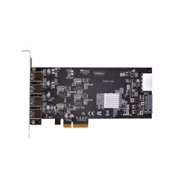 StarTech.com 4-Port USB PCIe Card, USB 3.2 5Gbps, PCI Express Expansion Card with 4x Independent USB Controllers, 4x USB-A Ports, Windows/macOS/Linux - Additional view 5