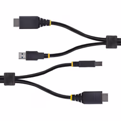 StarTech.com 10ft (3m) HDMI and USB 5Gbps KVM Cable, 4K 60Hz, HDMI 2.0 and USB Combo Cable for KVM Switches - Additional view 2