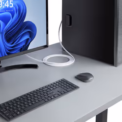 StarTech.com 6ft (1.8m) White VESA Certified DisplayPort 1.2 Cable, 4K 60Hz, 21.6Gbps, Latching DP Connectors, DP 1.2 DisplayPort Cable, DP Monitor Cord, M/M - Additional view 6