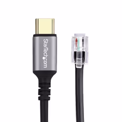 StarTech.com UR9-HEADSET-ADAPTER cable gender changer USB-C RJ-9 Black - Additional view 2