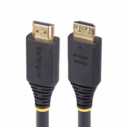 StarTech.com 20ft (6m) Active High Speed HDMI Cable with Gripping Connectors, 4K 60Hz/1440p 144Hz, HDR10/HDCP 2.2/ARC, 18Gbps ...
