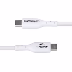 StarTech.com 3m (9.8ft) USB-A to USB-C Charging Cable, Charge & Sync, 3A, USB 2.0, TPE Jacket - White USB Charging Cord - Additional view 5