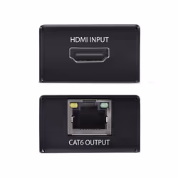 StarTech.com HDMI Extender Over CAT5e/CAT6, 4K 60Hz, Up to 200ft (60m), Transmitter and Receiver Kit, Power Over Cable, Compact Form Factor - Additional view 5