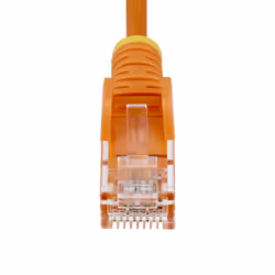 StarTech.com 2m Orange Slim CAT6 Ethernet Cable, Snagless, 100W PoE, UTP, LSZH, 28AWG Pure Bare Copper Wire, Slim RJ45 Network Patch Cord w/Strain Reliefs, Fluke Tested - Additional view 4