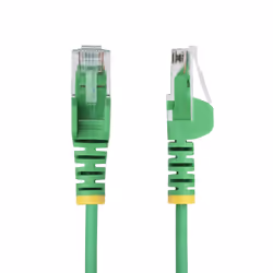 StarTech.com 3m Green Slim CAT6 Ethernet Cable, Snagless, 100W PoE, UTP, LSZH, 28AWG Pure Bare Copper Wire, Slim RJ45 Network Patch Cord w/Strain Reliefs, Fluke Tested - Additional view 2