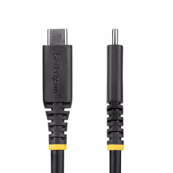 StarTech.com 2m (6ft) USB4 Cable, 20Gbps, USB-IF Certified USB-C Cable, 240W PD EPR, 4K 120Hz DP 1.4, TPE Jacket, Black USB-C Cord - Additional view 2