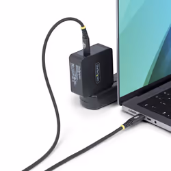 StarTech.com 2m (6.6ft) USB-C Charging Cable, 240W (5A) PD EPR, Dual-Layer Silicone/Braided Jacket, USB 2.0 Laptop Charger Cable, USB-IF Certified, Rugged USB-C Charging Cord - Additional view 5