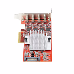 StarTech.com 4-Port USB Type-C PCIe Card, USB 3.2 10Gbps, USB-C PCI Express Expansion Card, 4x Independent USB Controllers, Windows/Linux/macOS, TAA-Compliant - Additional view 4