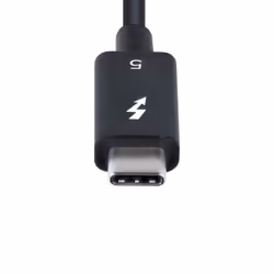 StarTech.com 1.5ft (50cm) Thunderbolt 5 Cable, 80Gbps/Up to 120Gbps, 240W PD, 8K 60Hz, Certified Thunderbolt Cable - Compatible w/Thunderbolt 4/USB4/USB-C - Additional view 4