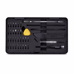 StarTech.com 40-Piece Computer Repair Toolkit for Laptop/PC/Electronics/Phone, 30-Bit Precision Screwdriver Set, Removable Lid with Magnetic Pad, Prying Tools - Additional view 3