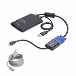 StarTech.com Portable Laptop Crash Cart Adapter, USB/VGA/Mini DisplayPort KVM Console, File Transfer and Video Capture, TAA Compliant - Additional view 7