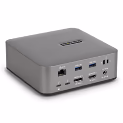 StarTech.com 215UE-TB5USB4DOCK laptop dock/port replicator Wired Thunderbolt 5 Grey - Additional view 2