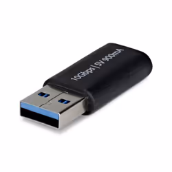 StarTech.com USB-A to USB-C Adapter, USB-A Male to USB-C Female Converter, USB 10Gbps, 5V 900mA, USB to USB C Adapter for USB-A Chargers/Hubs - Additional view 2