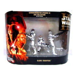 Star Wars Wal-Mart Exclusive Commemorative Episode 3 Brown Clone Troopers 3-Pack