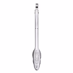 Cuisipro Stainless Steel Narrow GrillFry Tongs  1212Inch