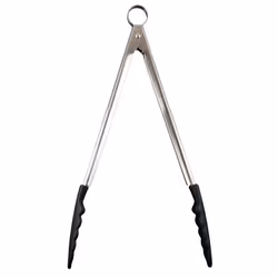 Cuisipro Silicone Locking Tongs 12 Inch Black