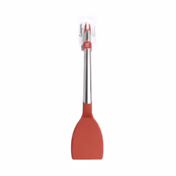 Cuisipro Silicone Turner  12.5-Inch  Red