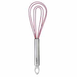 Cuisipro 74696805 Flat Whisk 8 Inch Red