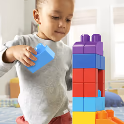 MEGA BLOKS First Builders Big Building Bag, Building set, 1 yr(s), Plastic, 80 pc(s), 1.37 kg