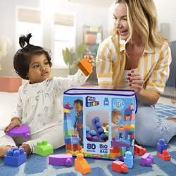 MEGA BLOKS First Builders Big Building Bag - Additional view 4