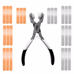 Ring Stamping Kit with Ring Bending Pliers and Copper and Aluminum Metal Stamping Blanks Ring Bending Tool for Ring Making Ki ...