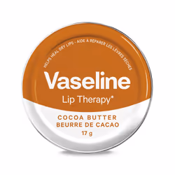Vaseline Lip Therapy Lip Balm Tin  Cocoa Butter  0.6 oz