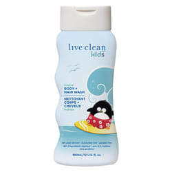Live Clean Kids Tear Free Hypoallergenic Formula Body and Hair Wash